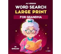 WORD SEARCH FOR GRANDMA - LARGE PRINT PUZZLE BOOK FOR SENIORS | 50 FUN BRAIN GAMES WITH SOLUTIONS | RELAXING MIND ACTIVITY FOR ELDERLY WOMEN: Large ... for Grandma | Memory Boost & Relaxation