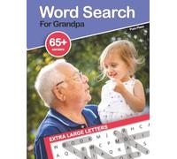 Word Search for Grandpa's: Large Print Word Search Puzzles for Seniors