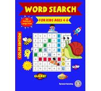 WORD SEARCH for Kids ages 4-6: 100 Fun and Large Print Puzzles: Learn and Play with Search and Find Games (Color Edition)