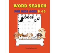 Word Search for Kids Ages 6-10: 100 Word Search Puzzles - 25 page Solution - lots of drawings to color
