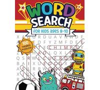 Word Search for Kids Ages 8-10: 100 Themed Wordsearch Puzzle Book for ages 8-10 with Images to Color - Educational Brain Booster Activity Book