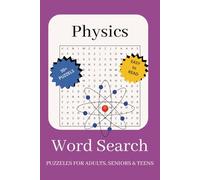 Word search for Science Lovers: A Great Big Word Search for Adults, Seniors, and Teens: Puzzles for Relaxation and Fun (6x9 inches, 110 pages, 50+ puzzles; perfect gifts for holidays and vacations)