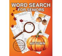 Word Search for Seniors - Autumn: LARGE PRINT, 1200 WORDS