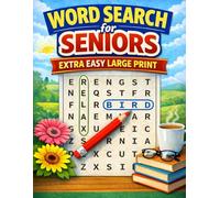 Word Search for Seniors - Extra Easy Large Print: Very Easy and Relaxing Word Search Puzzles for Older Adults
