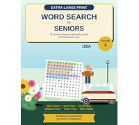 Word Search for Seniors: Extra Large Print - 76 All-New American-Themed Puzzles with Full Answer Key