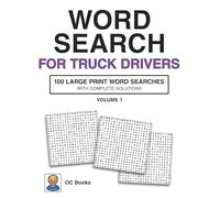 Word Search for Truck Drivers, Volume 1
