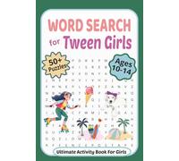 Word Search For Tween Girls: Word Search Puzzle for Teen, Tween Girls ages 10-14 | 6 x 9 inches | 110 pages | 50+ Puzzles | Gift for Girls | Perfect for Vacation, Travel and Wait times