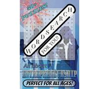 WORD SEARCH For You! Puzzle Book: Easy-to-read Word Searches about ENTREPRENEURS, BUSINESS, AND SUCCESS | 6x9 inches | 110 pages with 50+ puzzles! | ... Vacation Entertainment, Free-Time Killer