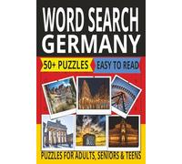 WORD SEARCH GERMANY: Explore German Language and Culture with Fun and Educational Word Search Puzzles for All Ages