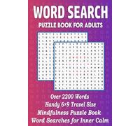 Word Search: Handy 6×9 Travel Size | Word Searches for Inner Calm