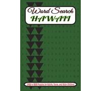 Word Search Hawaii Puzzle Book: Word Searches with Easy to Read Print about Hawaii, Hawaii Cities, Hawaii beaches and More | 6x9 inches, 110 pages | ... Gift for Holidays, Vacations and Free Times