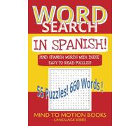 Word Search in Spanish!: Find Words in Spanish! Enjoy your Word Search Puzzle while working on your Language Skills