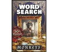 WORD SEARCH - Monkeys: Ape Puzzle Book with Easy to Read Print about Chimps, Gorillas, Jungles, Rainforests and More | 50+ Puzzles | 6x9 inches | 120 ... Vacation and Relaxation. Adults Teens Seniors
