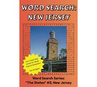 Word Search New Jersey: Discover New Jersey In A Word Search Puzzle Book | Fun Size at 6x9 | Word Search Puzzle Book For All Ages