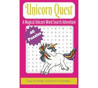Word Search Puzzle: A Magical Unicorn Adventure / 6x9 / 40 puzzles / Perfect gift for unicorn lovers, kids, and the young at heart!