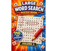 Word Search Puzzle Book - 110 Puzzles - Volume 2
