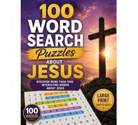 Word search puzzle book about Jesus: 100 puzzles more than 1000 words