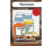 Word Search Puzzle Book about Pharmacist: Word searches with Easy to Read Print about Pharmacist, Drugs, Medicine and more | 6x9 inches, 110 pages | ... … Gift for Vacations, Holidays and Free Times