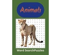Word Search Puzzle Book - Animals: Word Searches on the theme Animals | 6 x 9 inches | 110 pages | 50+ puzzles | Gift for Vacation, Holidays and Freetime.