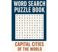 Word Search Puzzle Book: Capitals of the World