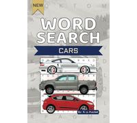 Word Search Puzzle Book - Cars: Word Search with Easy to Read Print about Car Parts, Brands, Features, and More | 6x9 inches, 110 pages | 50+ Puzzles ... Mental Stimulation, Vacations, and Free Time