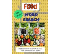 Word Search Puzzle Book : Food