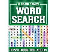 Word Search Puzzle Book for Adults: Easy-to-Read Large Print Puzzles & Solutions for Stress Relief and Mind Exercise