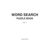 Word Search Puzzle Book for Adults Vol 3: Relaxing Brain Games with Word Search Puzzles