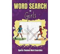 Word Search Puzzle Book for Girls: Sports Themed Word Search for Teenage Girls with Easy to Read Print | 6x9 inches