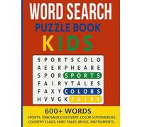 Word Search Puzzle Book for Kids