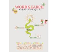 Word Search Puzzle Book for Kids Ages 5-9: Find 500+ Sight Words in This Fun and Educational Shaped-Puzzle Activity Book for Boys and Girls, Word Search Puzzles Gift Ideas for Kids