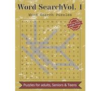 Word Search Puzzle Book - Volume 1: 200 Large Print Puzzles for Adults & Seniors | Relaxing Vintage Word Games to Boost Memory & Focus