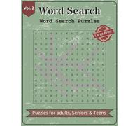 Word Search Puzzle Book - Volume 2: 200 Engaging Large Print Puzzles | Classic Brain Games for Calm, Clarity & Cognitive Strength