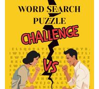 Word Search Puzzle Challenge: 50 Head-to-Head Challenges with Matching Pages | Compete to Find the Words First