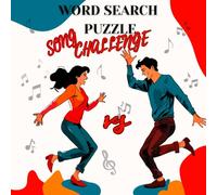 Word Search Puzzle Challenge: Game Book Featuring 50 Famous Songs - Compete Head-to-Head and See Who Finds the Words First!