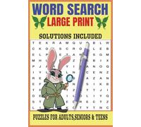 Word Search puzzle: Enjoy this Large Print Word Search covering characters, wars, civilizations, and more. 50+ puzzles | 6x9 inch | For all ages. Perfect for vacations and holidays...