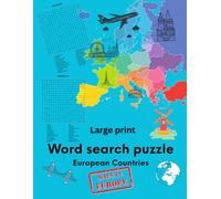 Word search puzzle: European Countries