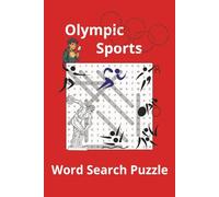 Word Search Puzzle Olympic Sports: A word search puzzle for teenagers, adults and seniors