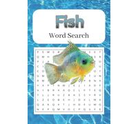 Word Search Puzzle on Fish Medium Print for Teens & Adults