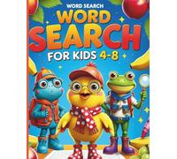 Word Search Puzzle: Search, Solve, and Color! A Fun Brain-Boosting Activity Book for Smart Kids Ages 4-8