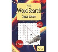 Word Search Puzzle Space Edition: A Space Themed Word Find Puzzle for Adults, Seniors, and Teens