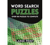 Word Search Puzzles For Adults Large Print: 2000+ Easy, Medium & Hard Words, 100 Word Find Puzzle Book For Seniors & Teens, Anti Eye Strain & Stress Relief