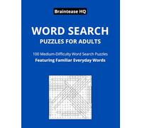 Word Search Puzzles for Adults: Medium-Difficulty Word Searches with Progressive Challenge