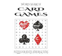 Word Search Puzzles for Card Game Lovers: Playful Word Searches for Fans of Poker, Bridge, and More, 6x9 inches, 50+ puzzles