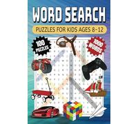 Word Search Puzzles For Kids Ages 8-12: 100 Themed Word Search Puzzles with Easy to Read Print, Each Puzzle has its own Theme, Space, Dinosaurs, Music ... Gift, Vacations, Holidays and Free Times