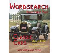Word Search: Really Large Print: Classic Cars: Over 2400 Words to Find