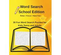 Word Search - School Edition: Relax, Focus, Have Fun