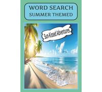 WORD SEARCH SUMMER: This vibrant puzzle book is packed with over 55+ summer-themed words | With varying difficulty levels |
