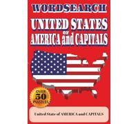 Word Search United State of AMERICA and CAPITALS: United State of AMERICA and CAPITALS | Word Puzzles | Vocabulary Fun | Search | Grid Letters | Paper Games | U.S.A.