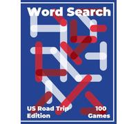 Word Search US Road Trip Edition -100 Games